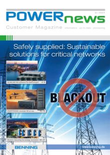 POWER news, edition Q1/2024, customer magazine english cover